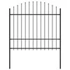 Lauko tvora su iečių viršug., juoda, (1,5-1,75)x1,7m, plienas