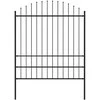 Lauko tvora su iečių viršug., juoda, (1,75-2)x1,7m, plienas