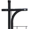 Sodo tvoros vartai 100 x 100 cm, antracito spalvos