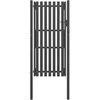 Sodo vartai, antracito spalvos, 1x2,5m, plienas