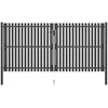 Sodo vartai, antracito spalvos, 4x2,25m, plienas