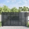Sodo vartai, antracito spalvos, 300x175cm, plienas