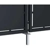 Sodo vartai, antracito spalvos, 300x150cm, plienas