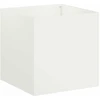 Sodo vazonas 2 vnt. Balta 45 x 45 x 45 cm
