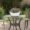 Sodo vazonas 5 pcs Balta 35 x 35 x 15 cm
