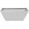 Sodo vazonas 5 pcs Sidabro 40 x 40 x 15 cm Cinkuota plienas