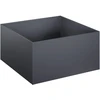 Sodo vazonas Antracito 60 x 60 x 30 cm Šaltai valcuotas plienas