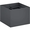 Sodo vazonas Antracito 80 x 80 x 60 cm Šaltai valcuotas plienas