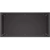Sodo vazonas Juoda 40 x 20 x 40 cm Šaltai valcuotas plienas