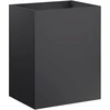 Sodo vazonas Juoda 40 x 30 x 50 cm Šaltai valcuotas plienas