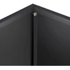 Sodo vazonas Juoda 40 x 30 x 50 cm Šaltai valcuotas plienas