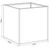 Sodo vazonas Sidabrinė 35 x 35 x 35 cm Galvanizuotas plienas