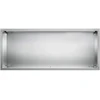 Sodo vazonas Sidabrinė 50 x 20 x 40 cm Galvanizuotas plienas