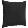 Sofa Pagalvės 2 pcs Juoda 50 x 50 cm Kordūrinis audinys