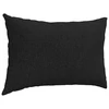 Sofa Pagalvės 2 vnt. audinys Juoda 60 x 40 cm