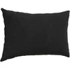 Sofa Pagalvės 2 vnt. Juoda 60 x 40 cm Kordūrinis audinys