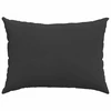 Sofa Pagalvės 2 vnt. audinys Juoda 70 x 50 cm
