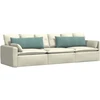 Sofa Pagalvės 2 vnt. Jūrinė žalia 120 x 40 cm Kordūrinis audinys