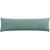 Sofa Pagalvės 2 pcs Jūrinė žalia 145 x 40 cm Kordūrinis audinys