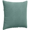 Sofa Pagalvės 2 pcs Jūrinė žalia 60 x 60 cm Kordūrinis audinys