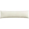 Sofa Pagalvės 2 pcs Kreminė 145 x 40 cm Kordūrinis audinys