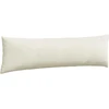 Sofa Pagalvės 2 pcs Kreminė 145 x 40 cm Kordūrinis audinys