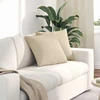Sofa Pagalvės 2 vnt. audinys Kreminė 45 x 45 cm