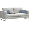 Sofa Pagalvės 2 pcs Mėlyna 50 x 30 cm Kordūrinis audinys