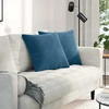 Sofa Pagalvės 2 pcs Mėlyna 50 x 50 cm Kordūrinis audinys