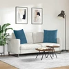 Sofa Pagalvės 2 vnt. Mėlyna 60 x 60 cm Kordūrinis audinys