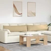 Sofa Pagalvės 2 pcs Pilkai žalia 145 x 40 cm Kordūrinis audinys