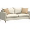 Sofa Pagalvės 2 pcs Pilkai žalia 45 x 45 cm Kordūrinis audinys