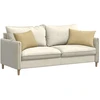 Sofa Pagalvės 2 pcs Pilkai žalia 60 x 40 cm Kordūrinis audinys