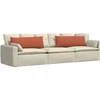 Sofa Pagalvės 2 vnt. Raudona oranžinė 120 x 40 cm