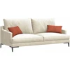 Sofa Pagalvės 2 vnt. Raudona oranžinė 50 x 30 cm