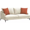 Sofa Pagalvės 2 pcs Raudona oranžinė 50 x 50 cm