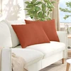Sofa Pagalvės 2 vnt. Raudona oranžinė 70 x 50 cm