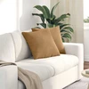 Sofa Pagalvės 2 pcs Ruda 45 x 45 cm Kordūrinis audinys