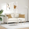 Sofa Pagalvės 2 vnt. Ruda 60 x 40 cm Kordūrinis audinys