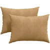 Sofa Pagalvės 2 pcs Ruda 70 x 50 cm Kordūrinis audinys