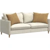 Sofa Pagalvės 2 vnt. Ruda 70 x 50 cm Kordūrinis audinys