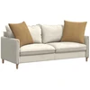Sofa Pagalvės 2 vnt. Ruda 80 x 80 cm Kordūrinis audinys