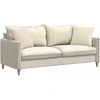 Sofa Pagalvės 2 pcs Smėlio 45 x 45 cm audinys