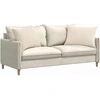 Sofa Pagalvės 2 vnt. audinys Smėlio 70 x 50 cm