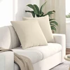 Sofa Pagalvės 2 vnt. audinys Smėlio 80 x 80 cm