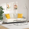 Sofa Pagalvės 2 vnt. Šviesi geltona 45 x 45 cm