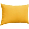 Sofa Pagalvės 2 pcs Šviesi geltona 60 x 40 cm