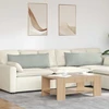 Sofa Pagalvės 2 pcs Šviesiai pilka 120 x 40 cm