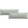 Sofa Pagalvės 2 vnt. Šviesiai pilka 120 x 40 cm