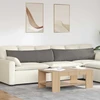 Sofa Pagalvės 2 pcs Šviesiai pilka 145 x 40 cm